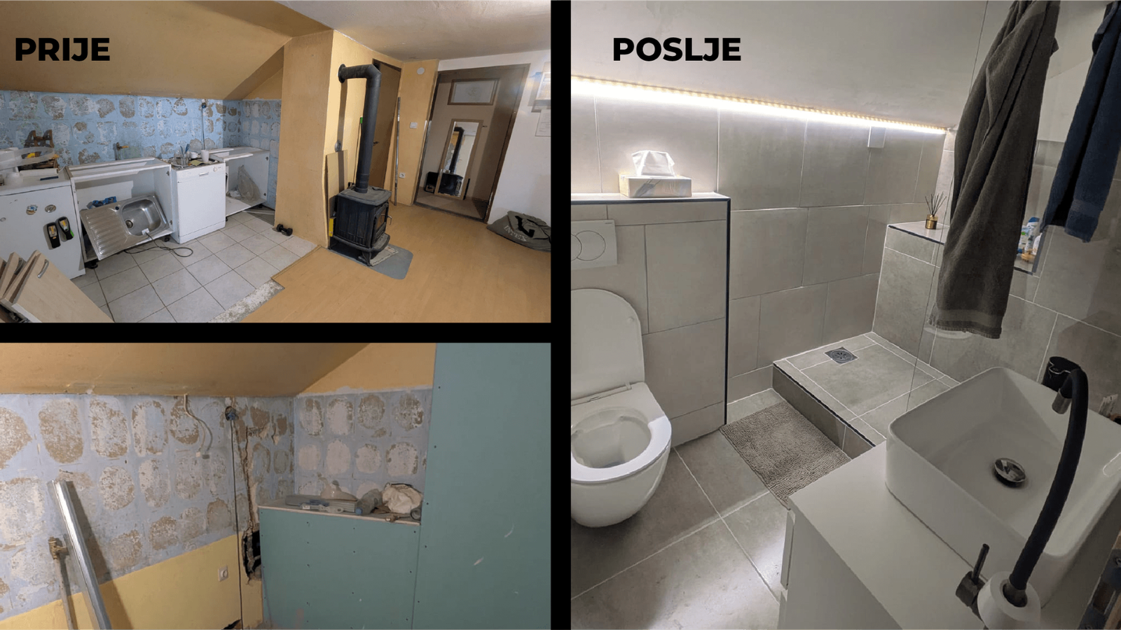 Premještaj kupaonice od nule — Čakovec