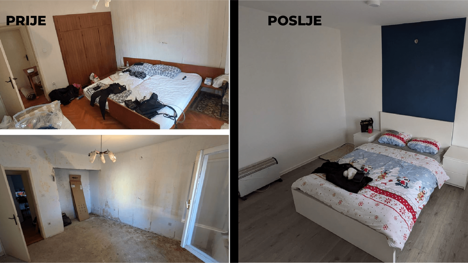 Kompleksna obnova spavaće sobe — Nedelišće